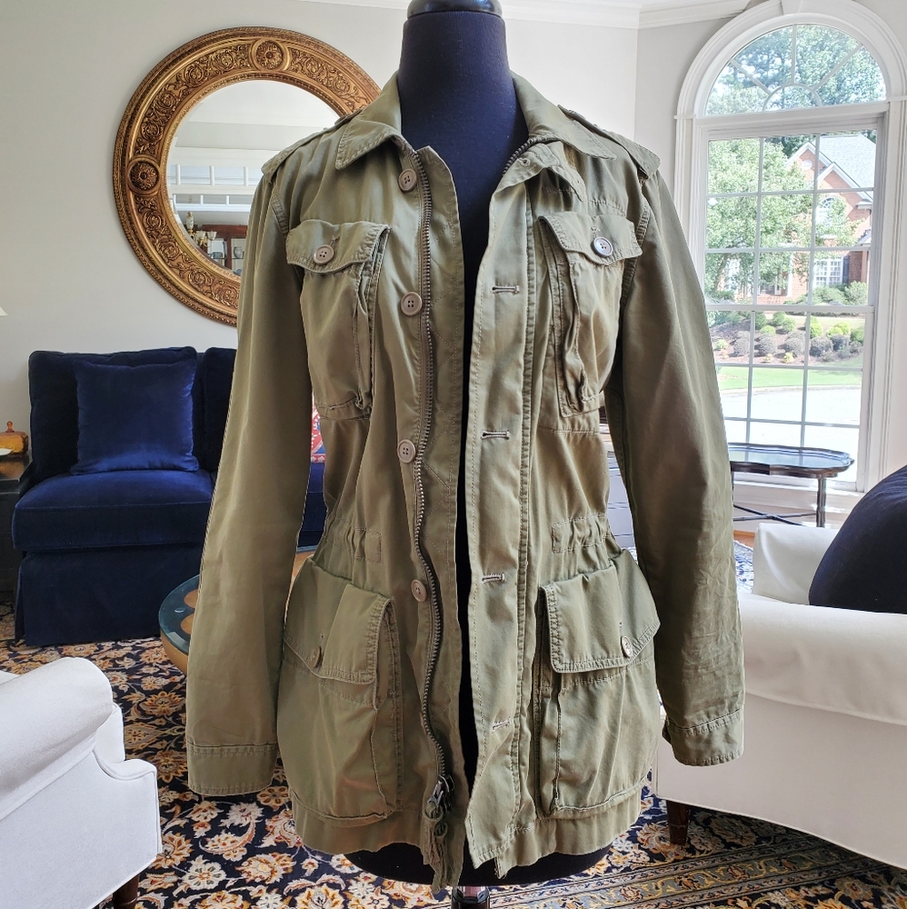 J. Crew Classic Twill Military Jacket